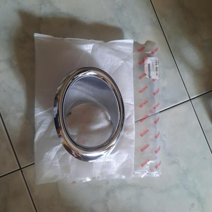 ring chrome cover foglamp ayla 2012 2013 2014 2015 2016 2017 ori