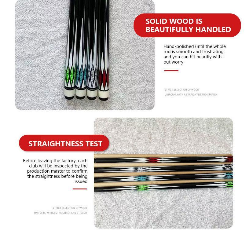 BESTPROMO 13MM STIK BILLIARD DIAMOND STICK BILLIARD PLAY BILIAR BILIYAR CUE PROFESIONAL KUALITAS BAG