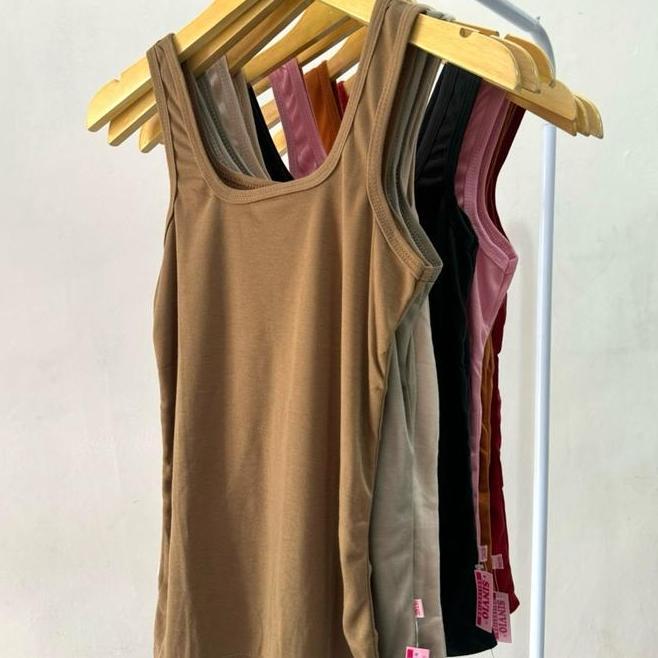 Paket Isi 3Pc Tanktop Kaos Wanita Yukensi Wanita Bahan Kaos