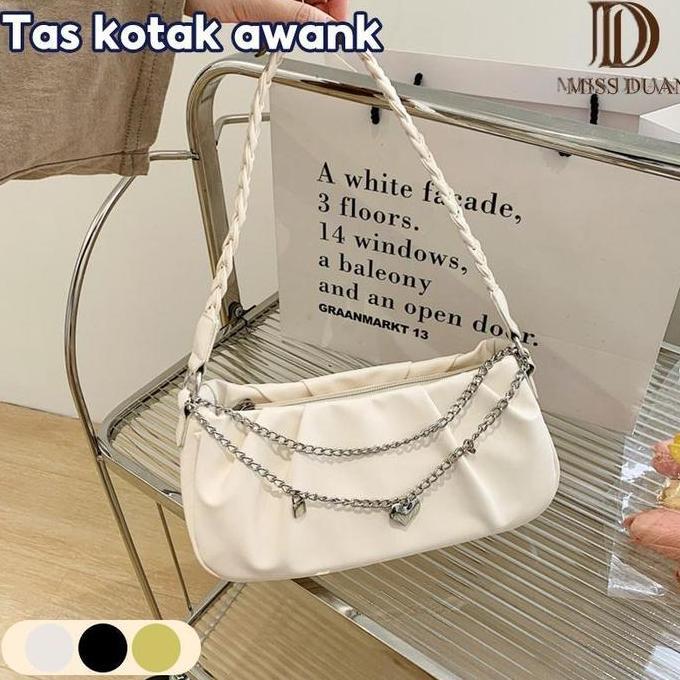 AMDOXTE Tas jinjing / tas bahu / tas undangan / tas tali rantai / tas tali kepang / mini tas / tas k