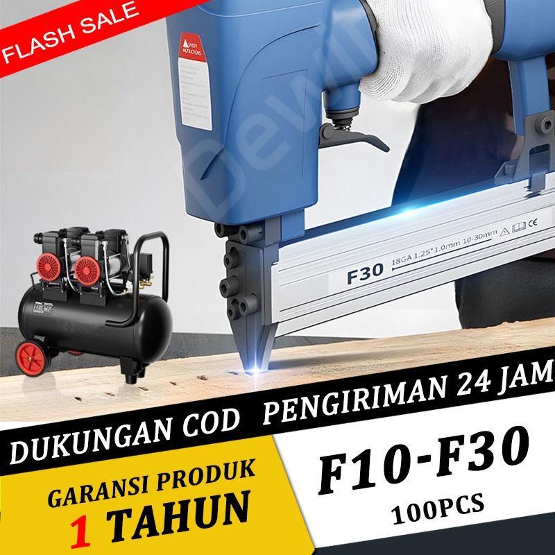 Mesin Paku Tembak Pneumatic Nailer Mesin Paku Tembak Gun Tracker Air Nailer Kompresor