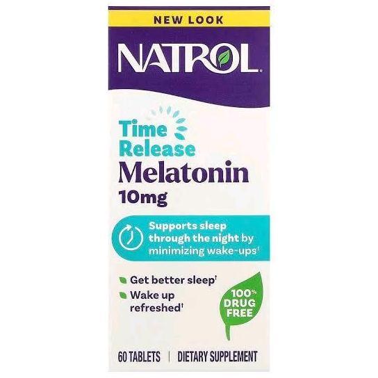 Natrol Melatonin 10Mg Time Release (60 Tablet)
