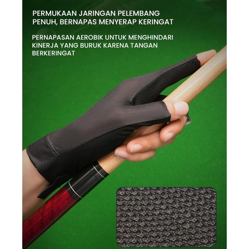 cuci gudang sarung tangan billiard hand gloves 2502 | billiard gloves