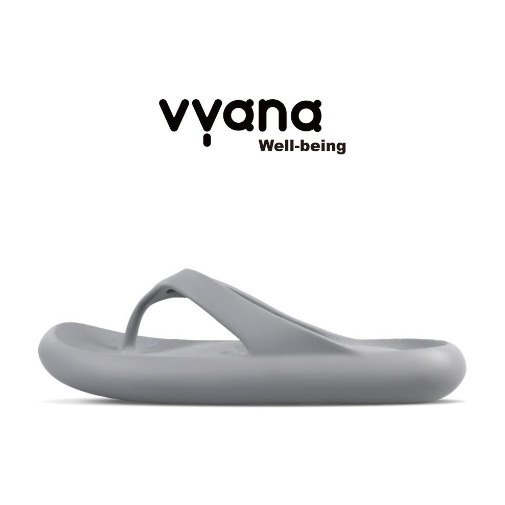 VYANA Flow Sandal Jepit Medis Rehabilitasi Terapi Fasciitis Plantar & Anti Pegal Abu Abu
