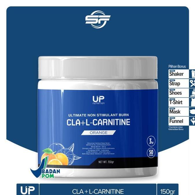 Erganzen- Up Nutrition Cla + L-Carnitine 150 Gram Non Stimulant