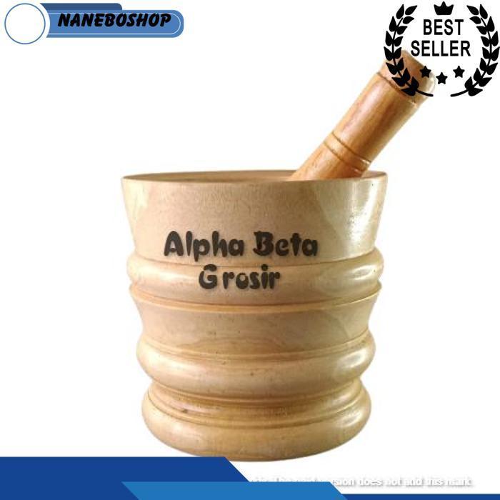 Lumpang Kayu Murah / Lumpang Kayu Tradisional / Tumbuk Kayu / Alat Penumbuk Bijian