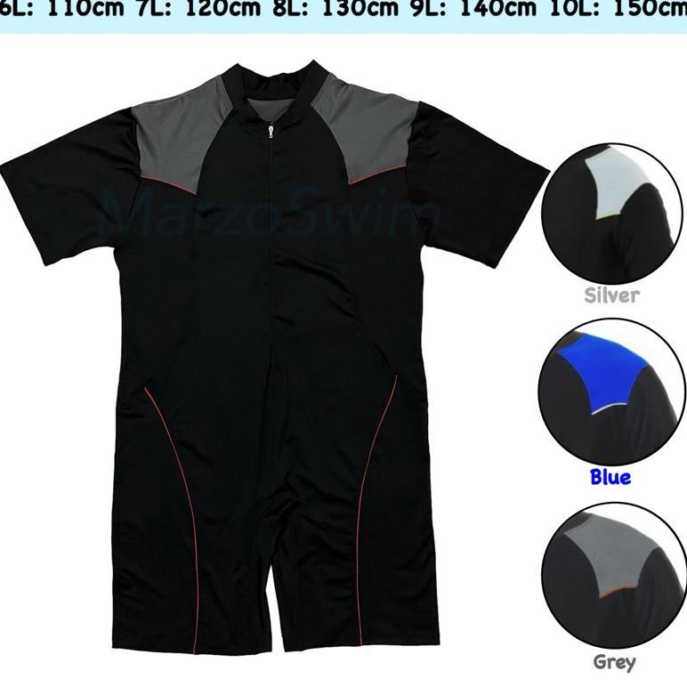 terbaru [jumbo] baju renang pria jumbo 10l baju renang oneset pria remaja dewasa jumbo ld 150cm baju