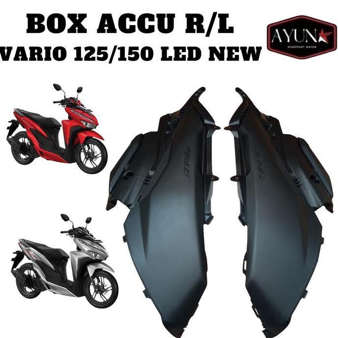 Box Accu Box Aki Kanan Kiri Honda Vario 125 150 Led New 2018-2022 Cover Body Side Vario K59J Narita 
