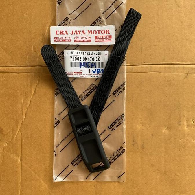 Tali Gantungan Jok Belakang Hitam Fortuner Vrz