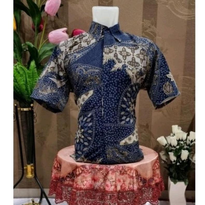 NEW PRODUCT Couple Sarimbit Setelan Kebaya Brokat Tile Bordir Dress Baju Atasan Wanita Pasangan Keme