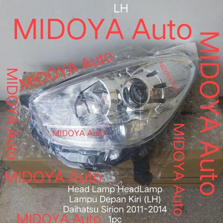Head Lamp HeadLamp Lampu Depan New Daihatsu Sirion 2011-2014 1pc