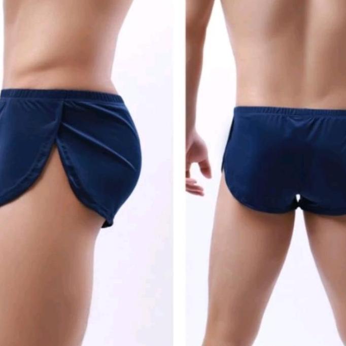 New Celana Dalam Pria Sexy Hot Pant Boxer Sexy Longgar Halus Lembut Membantu Kesehatan Pria