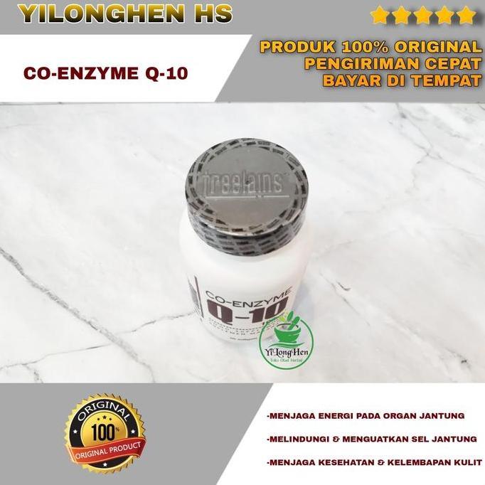 Treelains Co-Enzyme Q-10 100 mg Isi 30 Softgel Vitamin Coenzyme Q10