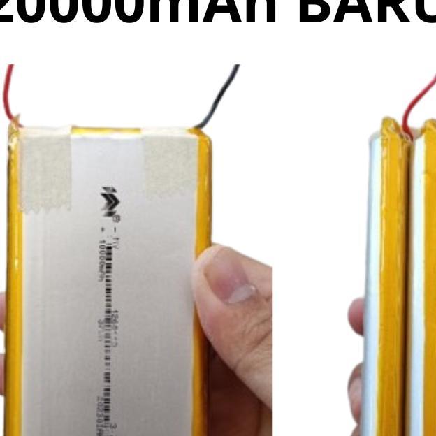 Baterai Polymer 20000Mah Kondisi Baru