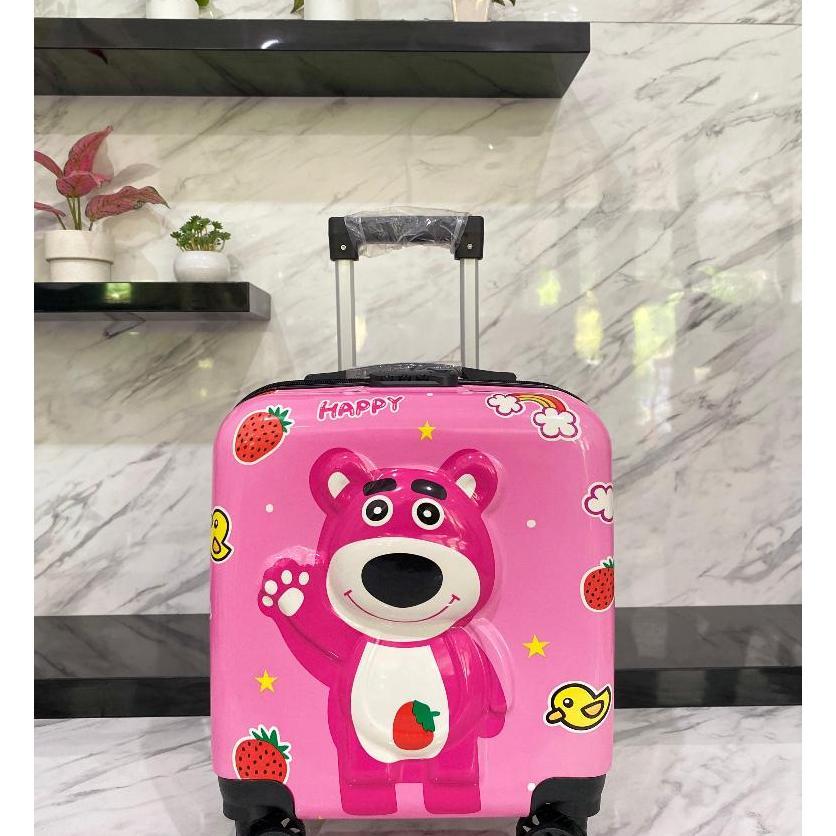Naomi - New Arrival 3D Koper Anak Lotso Dino Elephant - Koper Timbul 3 Dimensi - Tas Travel - Tas Ko