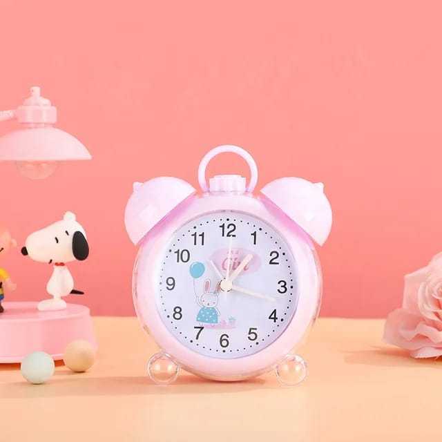 Jam Beker Motif Karakter Anak Jam Meja Alarm Free Batrei