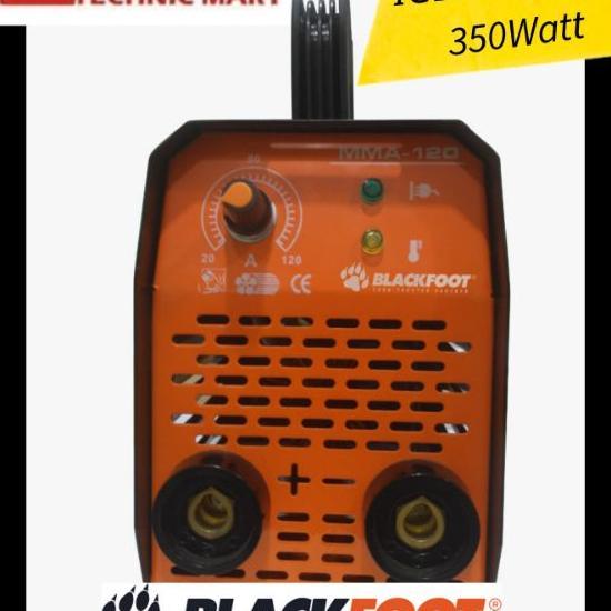 Blackfoot Mesin Travo Las Travo Inverter 350 Watt Igbt Mma 120 A Hitam