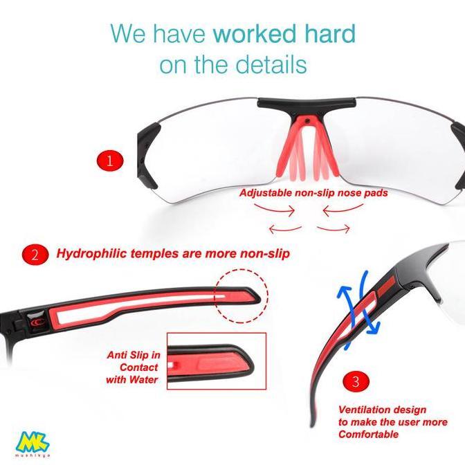 Kacamata Sepeda Photochromic Premium