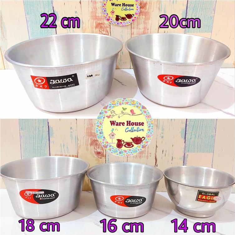 PANCI TIM / KOBOKAN ALUMINIUM 14CM, 16 CM, 18 CM JAWA