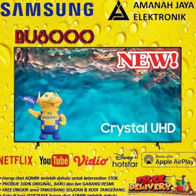SAMSUNG LED 43BU8000 CRYSTAL UHD 4K 43 inch SMART TV UA43BU8000 BU8000