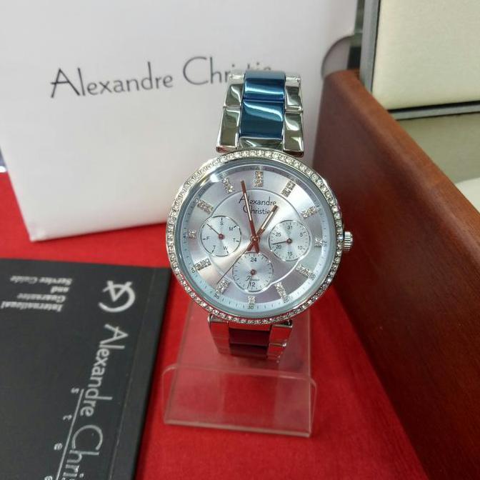 jam tangan wanita alexandre christie ac 2874 BF Stainless steel