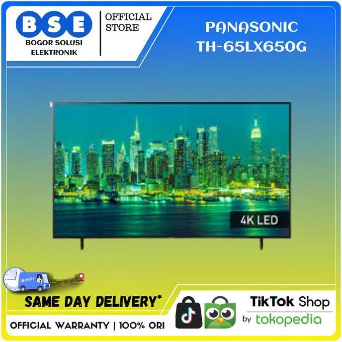 TV Android 65 Inch Android 11 Panasonic TH-65LX650G 4K Panasonic 65"