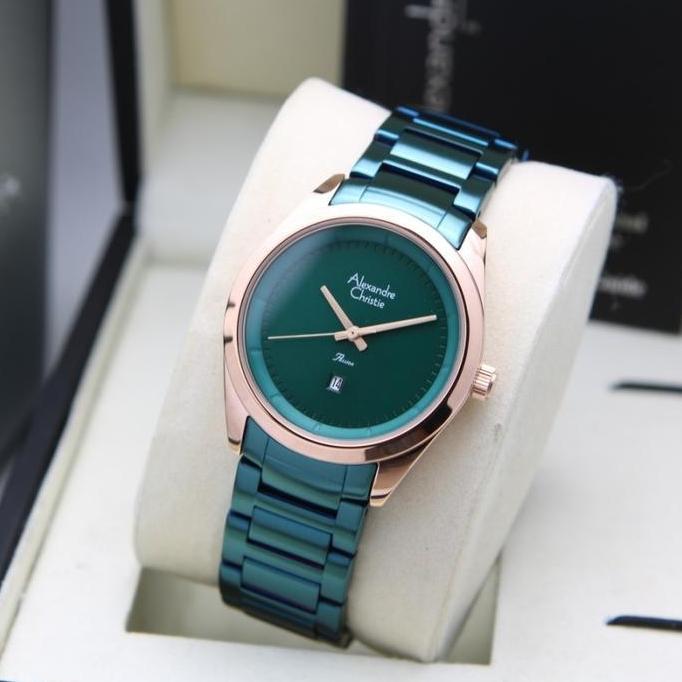 ALEXANDRE CHRISTIE AC 2952 ROSEGOLD GREEN WANITA