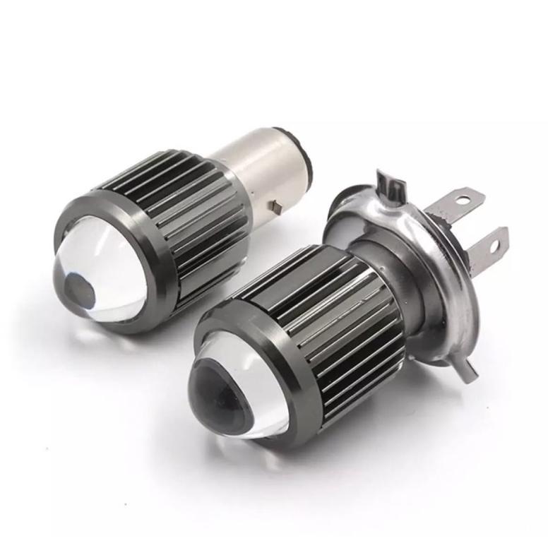 Murah  Promo Lampu Led H4 H6 Laser Bholam Depan Utama Motor Led Laser H4 H6