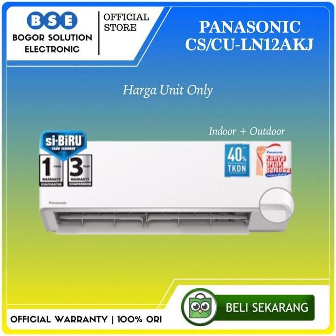 AC 1.5 Panasonic CS/CU-LN12AKJ Low Voltage AC Standard 1.5 PK LN12AKJ - 1020 Watt