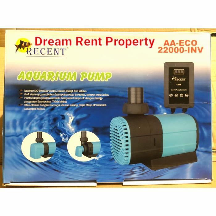 Mesin Pompa Akuarium Filter Kolam Aqurium Pump RECENT AA-ECO-22000-INV