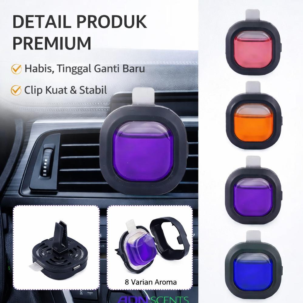 Murah Pewangi Pengharum Parfum Ac Mobil Clip Jepit Aromaterapi Premium Bukan Ambipur