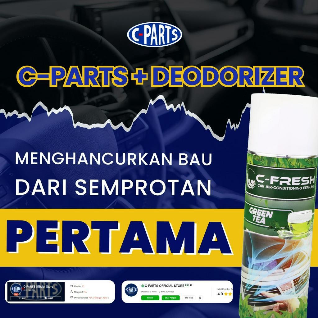 (Sky) Parfum Mobil Dan Ruangan, Pewangi Mobil C-Fresh