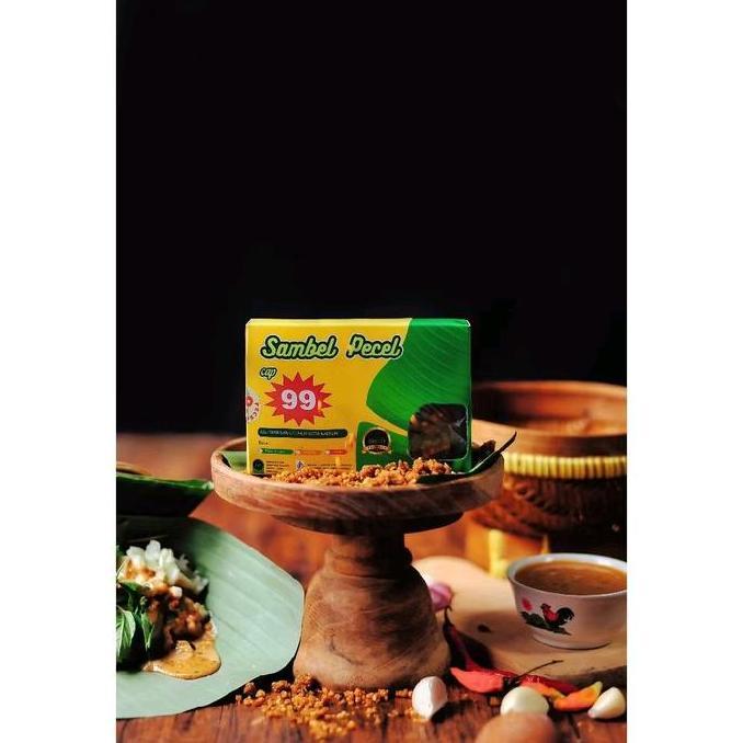 Favorit Sambel Pecel Cap 99 Asli Khas Kota Madiun Bumbu Kacang Ketoptak Salad Gorengan
