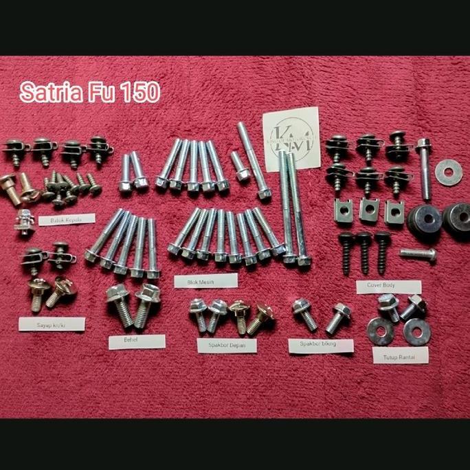 BAUT SATRIA FU 150-BAUT BODY LENGKAP SUZUKI SATRIA FU 150 TERBATAS