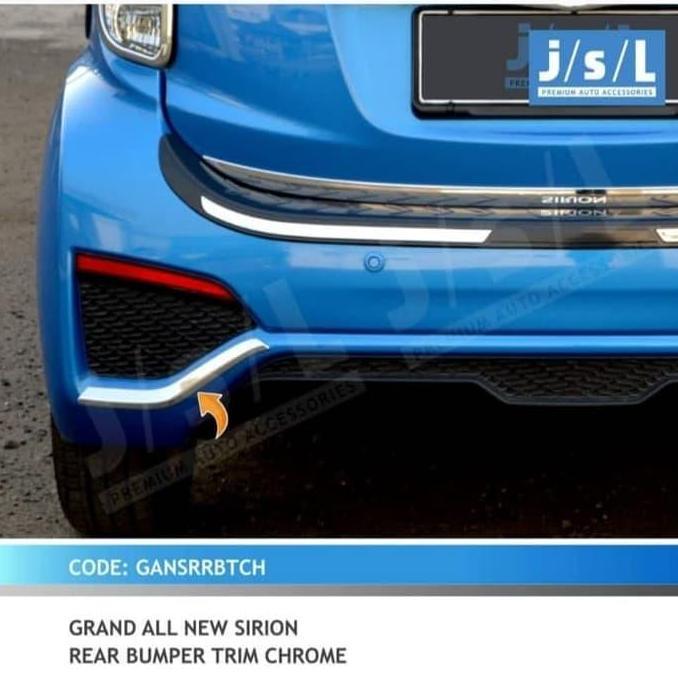 GRAND ALL NEW SIRION LIST BUMPER BELAKANG JSL/REAR BUMPER TRIM CHROME FORSALE!