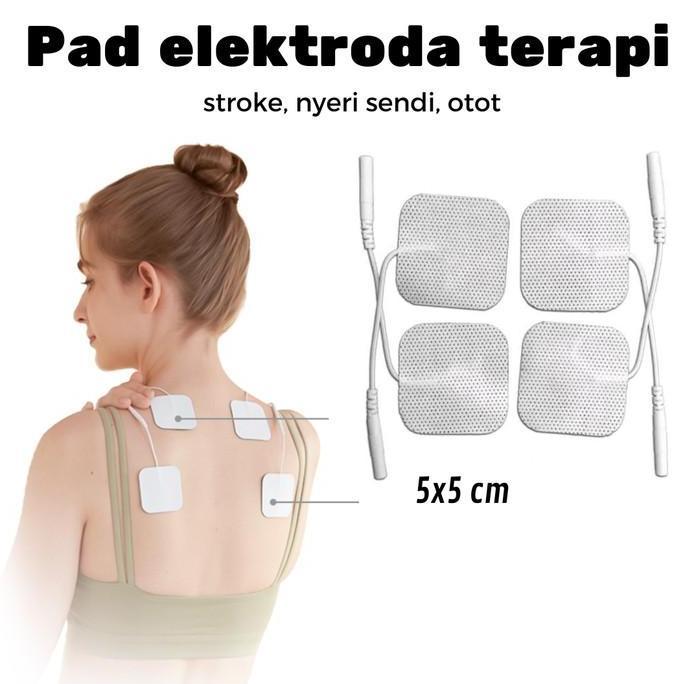AKZYN Pad Tens Physicotherapy Elektroda Tensi Tubuh Alat Medis Terapi Pijat