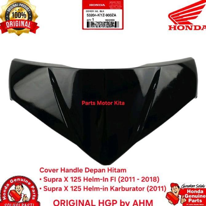 53204KYZ900ZA VISOR TUTUP BATOK LAMPU DEPAN HONDA SUPRA X 125 FI, SUPRA X 125 KARBURATOR ORIGINAL HO
