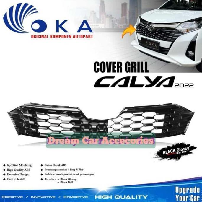 GRILL BUMPER DEPAN CALYA FACELIFT 2022 2023 2024 2025 OEM PLASTIK HIGH QUALITY