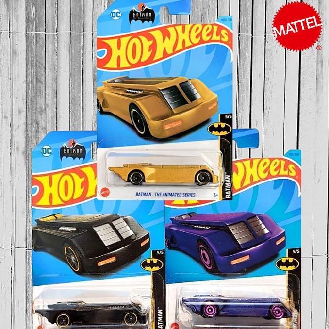 HOTWHEELS BATMAN THE ANIMATED SERIES BATMOBILE 2018 - FIRST EDITION