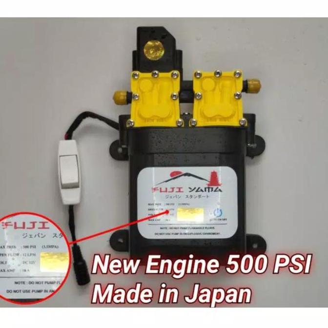 Japan Teknologi Pompa DC 12V 500PSI high quality Water Pump DC