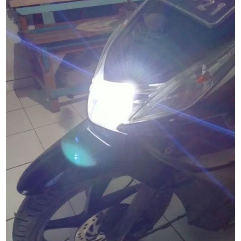 big sale lampu depan motor led super terang yamaha mio m3/sporty original h6