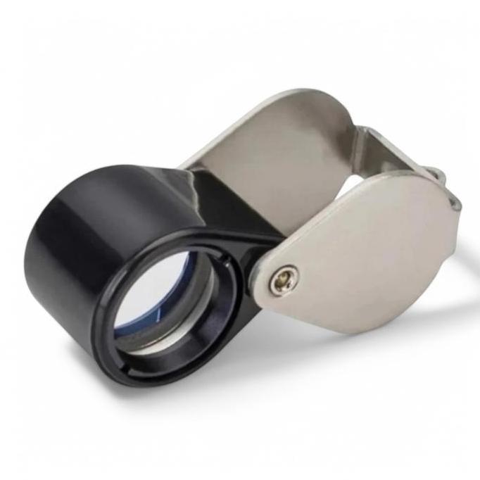 Kaca Pembesar Alat Cek Perhiasan Batu Permata Berlian Diamond Loupe Mikroskop Good Quality Import Or