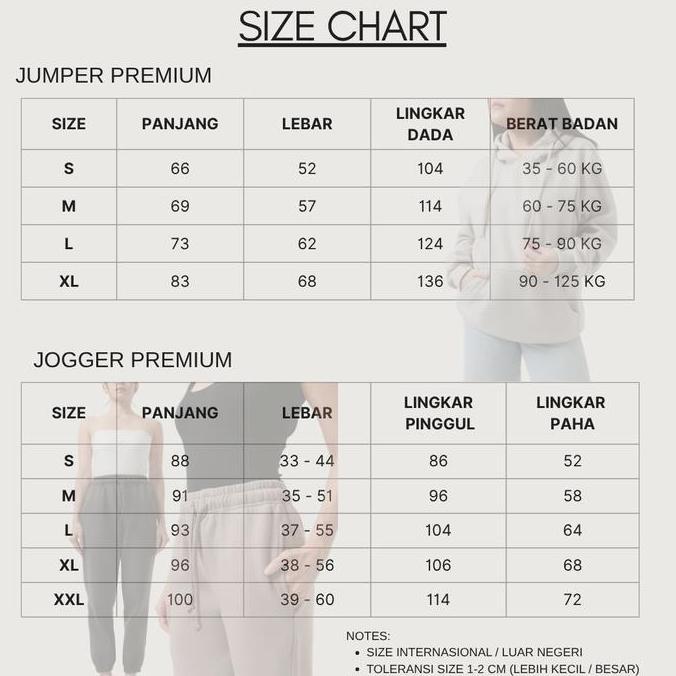 CIEVNO - ONE SET HOODIE JUMPER + JOGER PREMIUM HITAM ( PRIA & WANITA )
