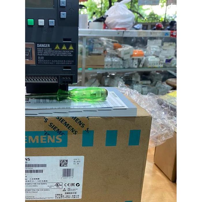 SIEMENS SINAMICS 6SL3210-5BE21-5UV0 V20 FSA 380-480V 1.5KW INVERTER