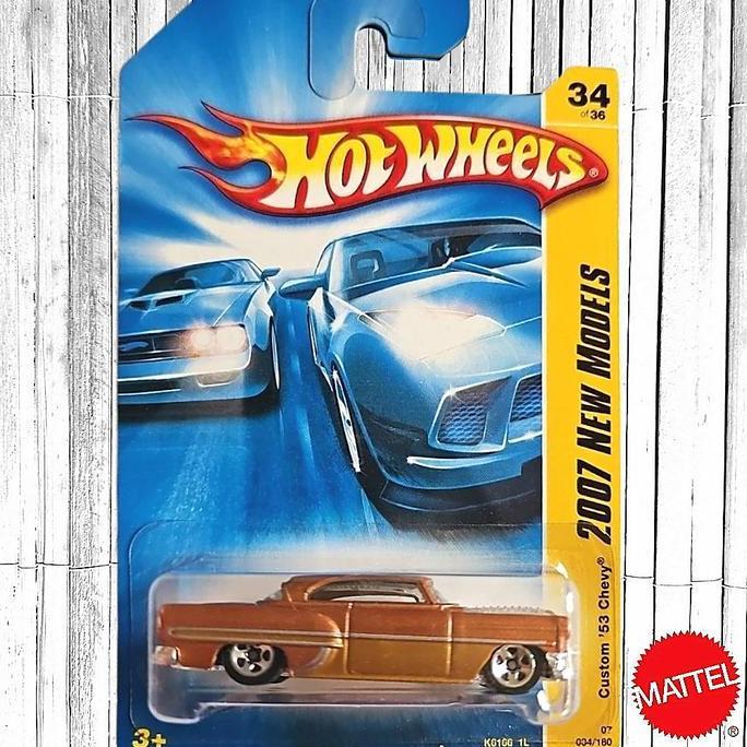 Hot Wheels Custom 53 Chevy Tembaga DIecast Mobil Klasik New