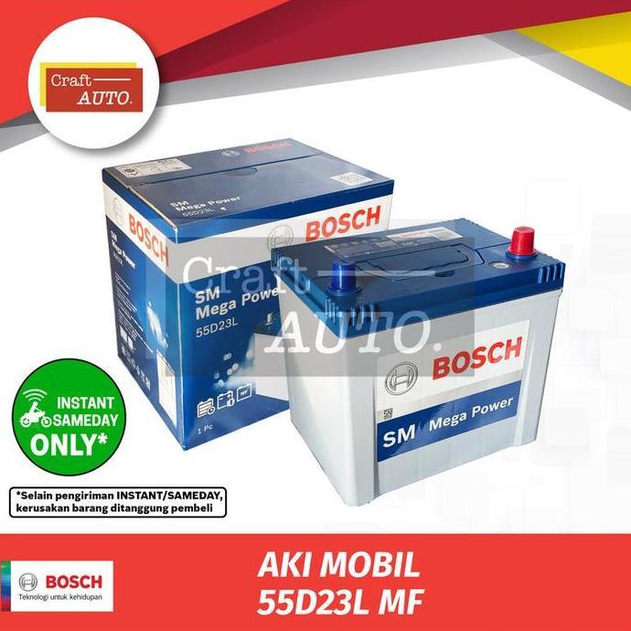 Aki Mobil Bosch Kering 55D23L