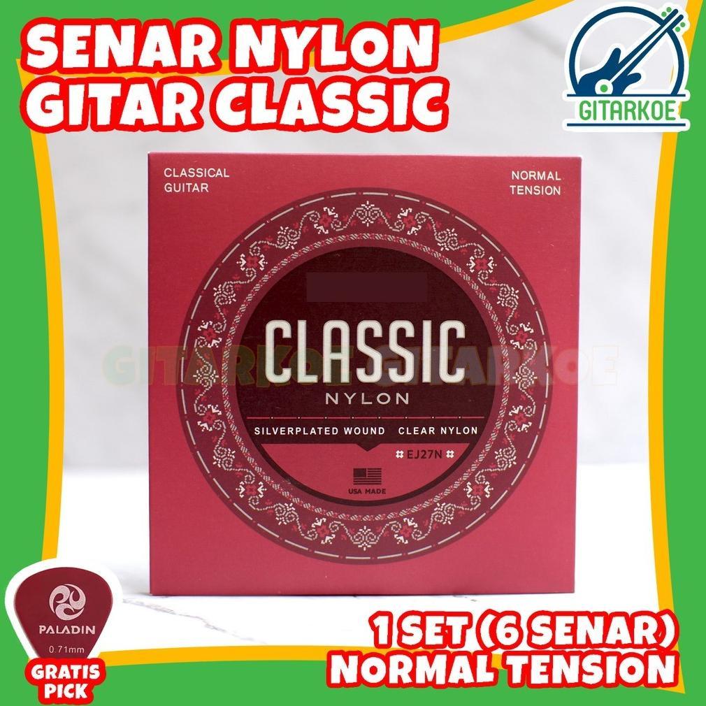 ERLONALIPEDIA SENAR GITAR NYLON GITAR KLASIK NILON HITAM - PIN PULLER ALAT MEMPERMUDAH MENGELUARKAN 