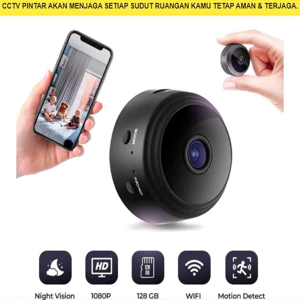 VELMORASUPPLY A3 CCTV WIFI MINI TERSEMBUNYI TANPA KABEL JARAK JAUH LEWAT HP PORTABLE TAFFWARE MINI W