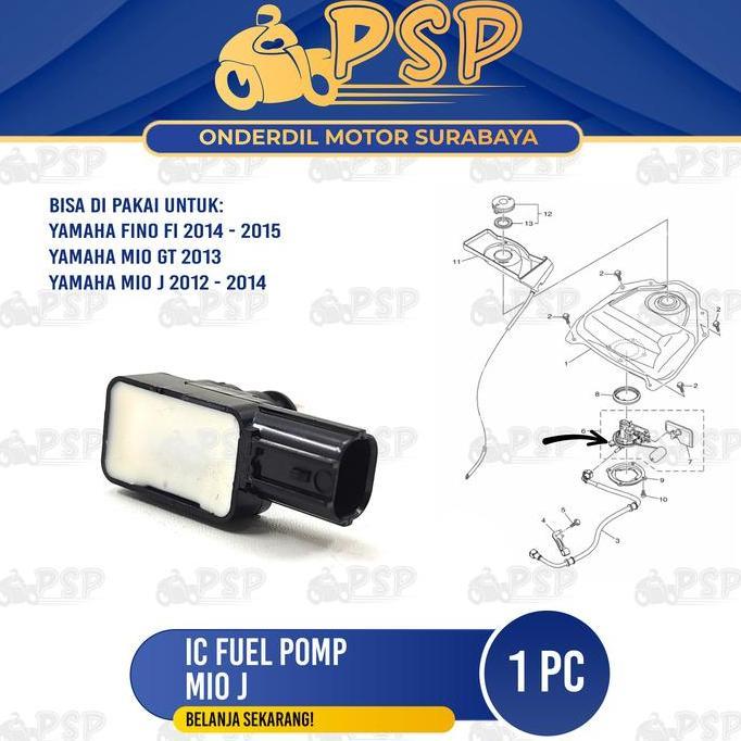 IC Fuel Pomp Mio J - Sensor Swit Pump Pompa Bensin Yamaha Fino FI Mio M3 Mio GT Mio S Mio Z