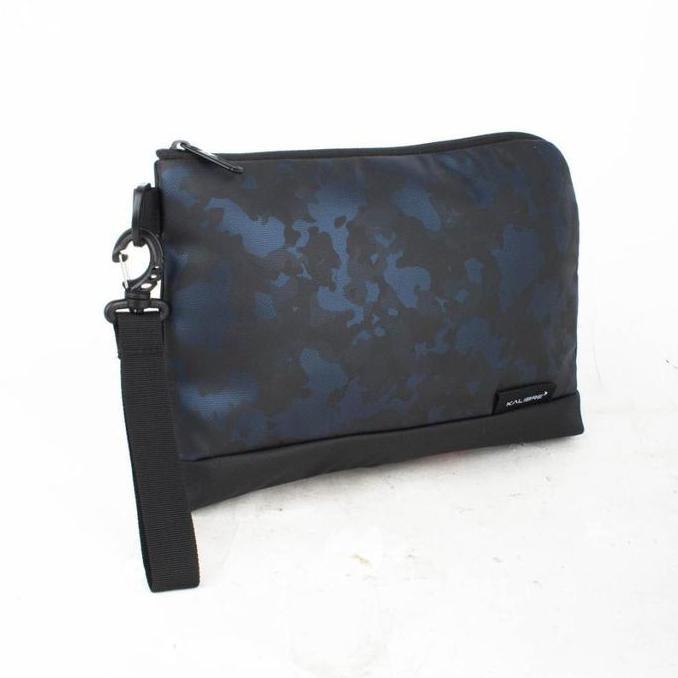 TERBARU - Tas Bodypack Wanderlust 920001345 Grey Toiletry Hand Bag / Kalibre 921251 Original